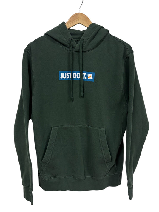 Nike Just Do It Box Logo Hoodie Size Large