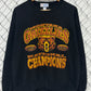 Vintage 1995 University of Montana Grizzlies Champions Sweater Size Large