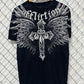 Vintage Y2K Affliction Cross Big Print Graphic Tee Size Medium