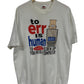 Vintage 90's Dilbert To Err is Human Computer Graphic Tee Size XXL