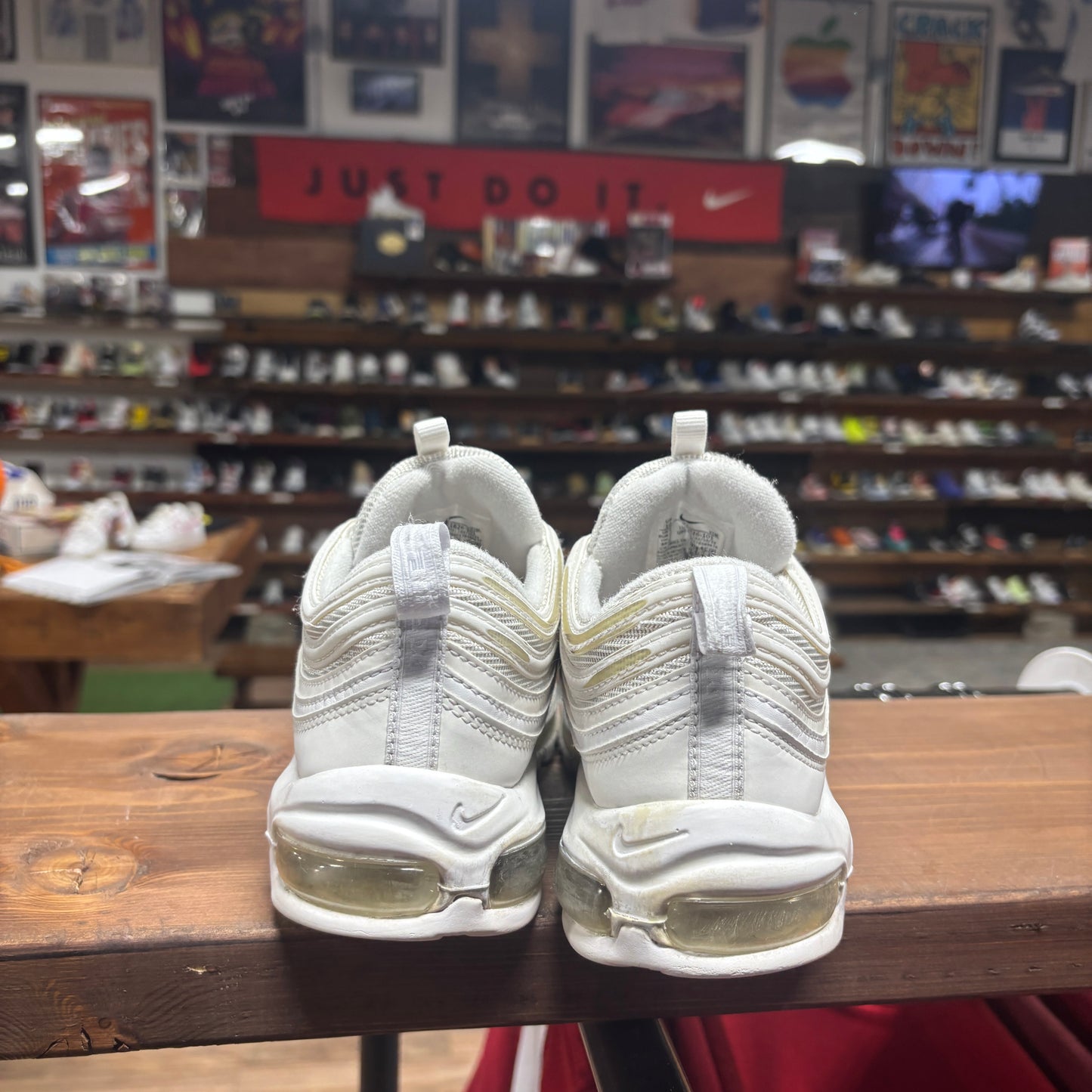 Nike Air Max 97 'Triple White' Size 10