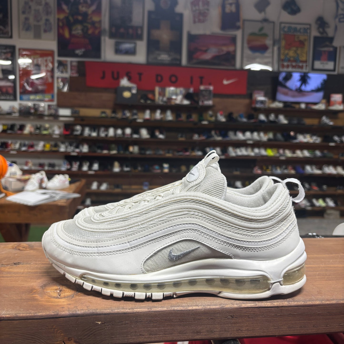 Nike Air Max 97 'Triple White' Size 10