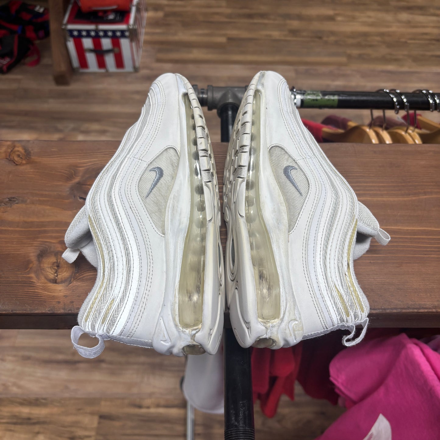 Nike Air Max 97 'Triple White' Size 10