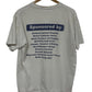 Vintage 00's Cat Griz Montana Rivalry Football Game Graphic Tee Size Large