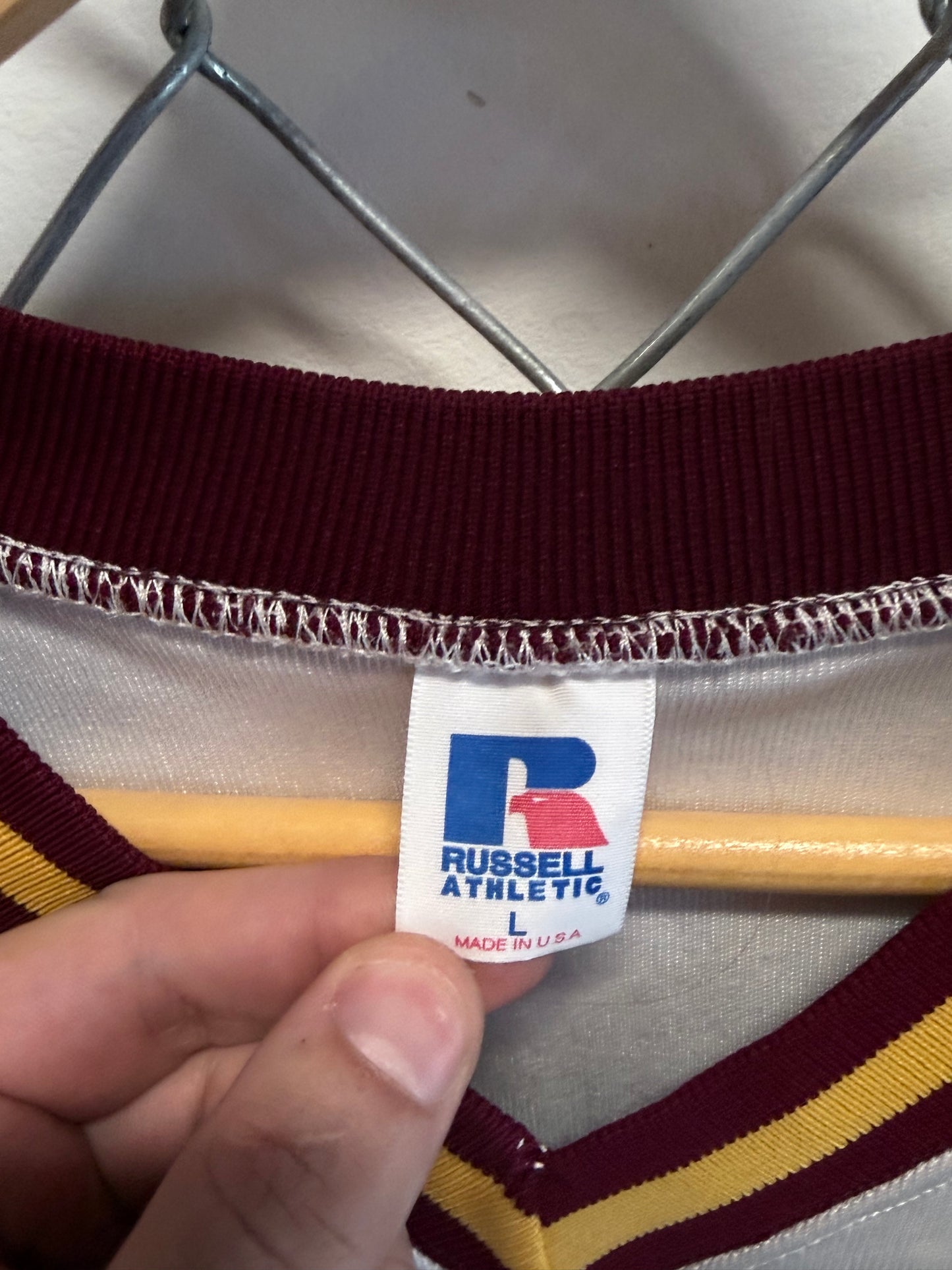 Vintage 90's Russell Athletic Cats Jersey #11 Size Large