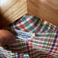 Vintage 90's Levi's Plaid Button Up Western Shirt Size Large