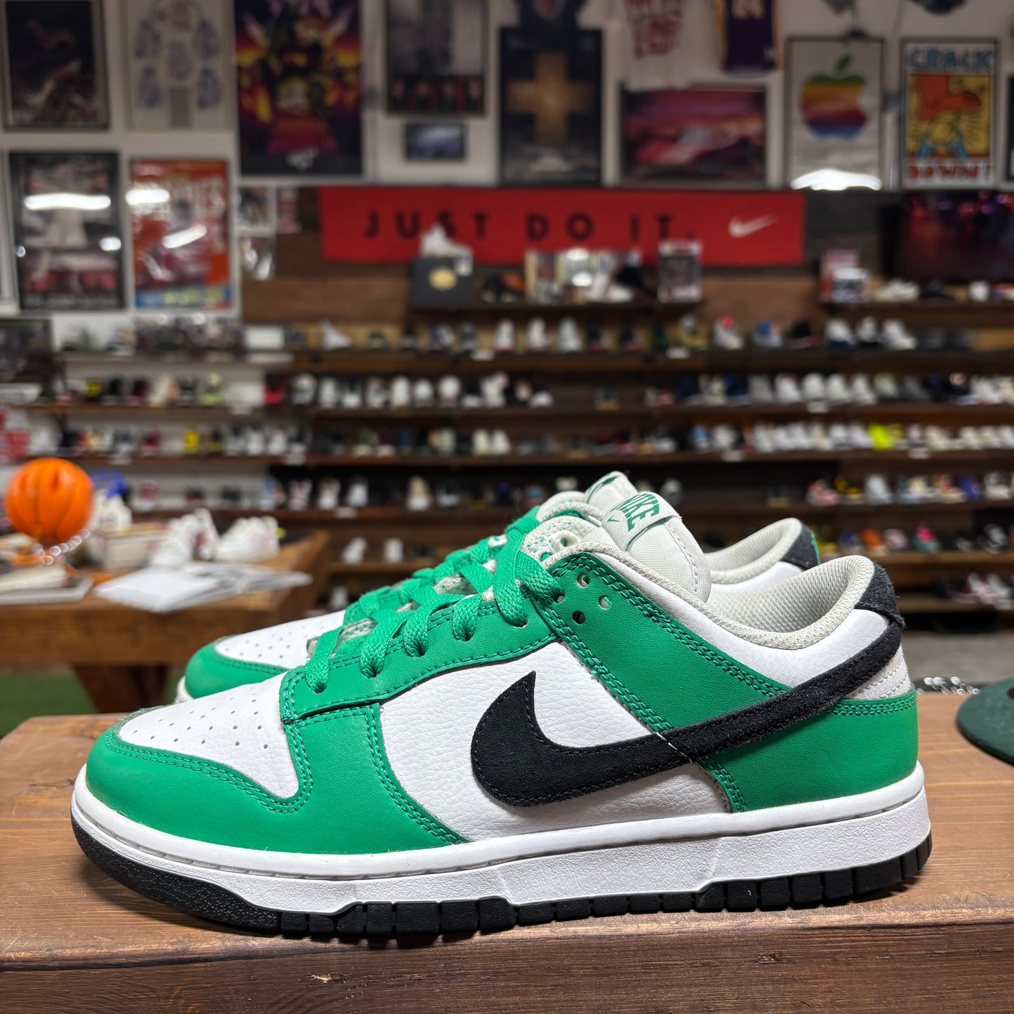 Nike Dunk Low 'Celtics' Size 7.5