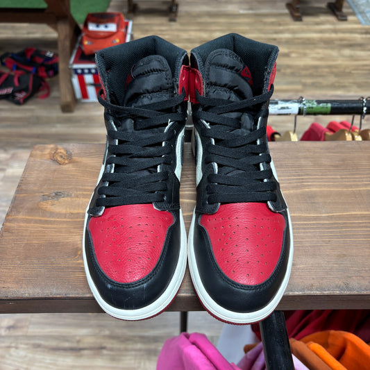 Jordan 1 'Bred Toe' Size 10