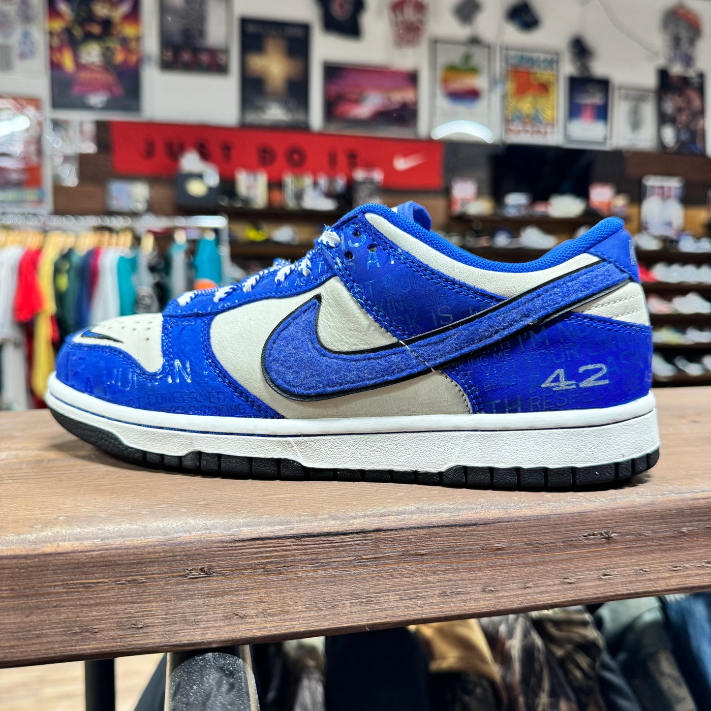 Nike Dunk Low 'Jackie Robinson' Size 5.5Y