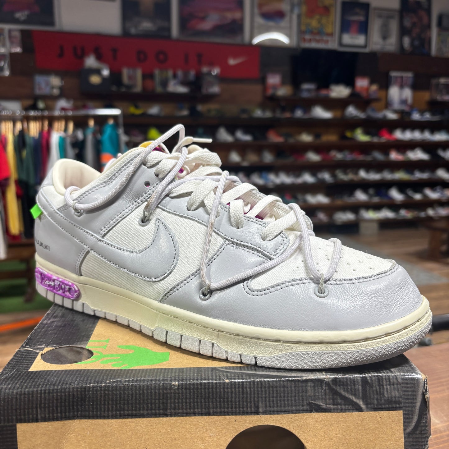 Nike x Off-White Dunk Low 'Lot 03' Size 11.5