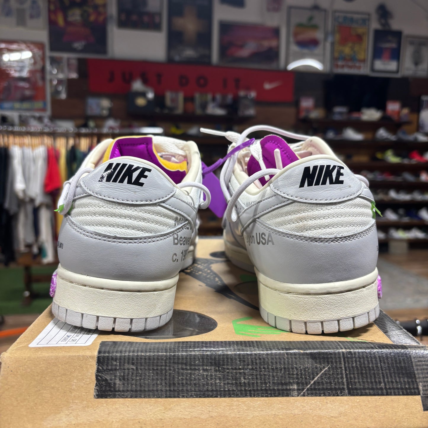 Nike x Off-White Dunk Low 'Lot 03' Size 11.5