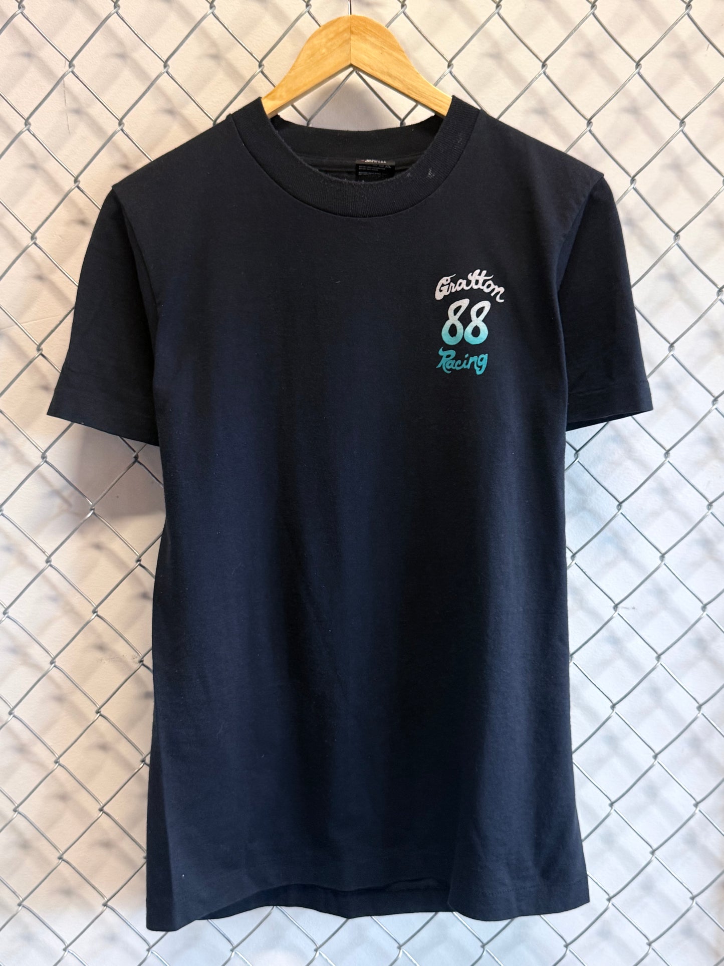 Vintage 80's Racing Team Graphic Tee Size Medium