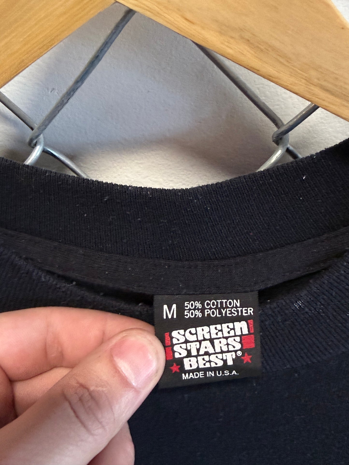 Vintage 80's Racing Team Graphic Tee Size Medium