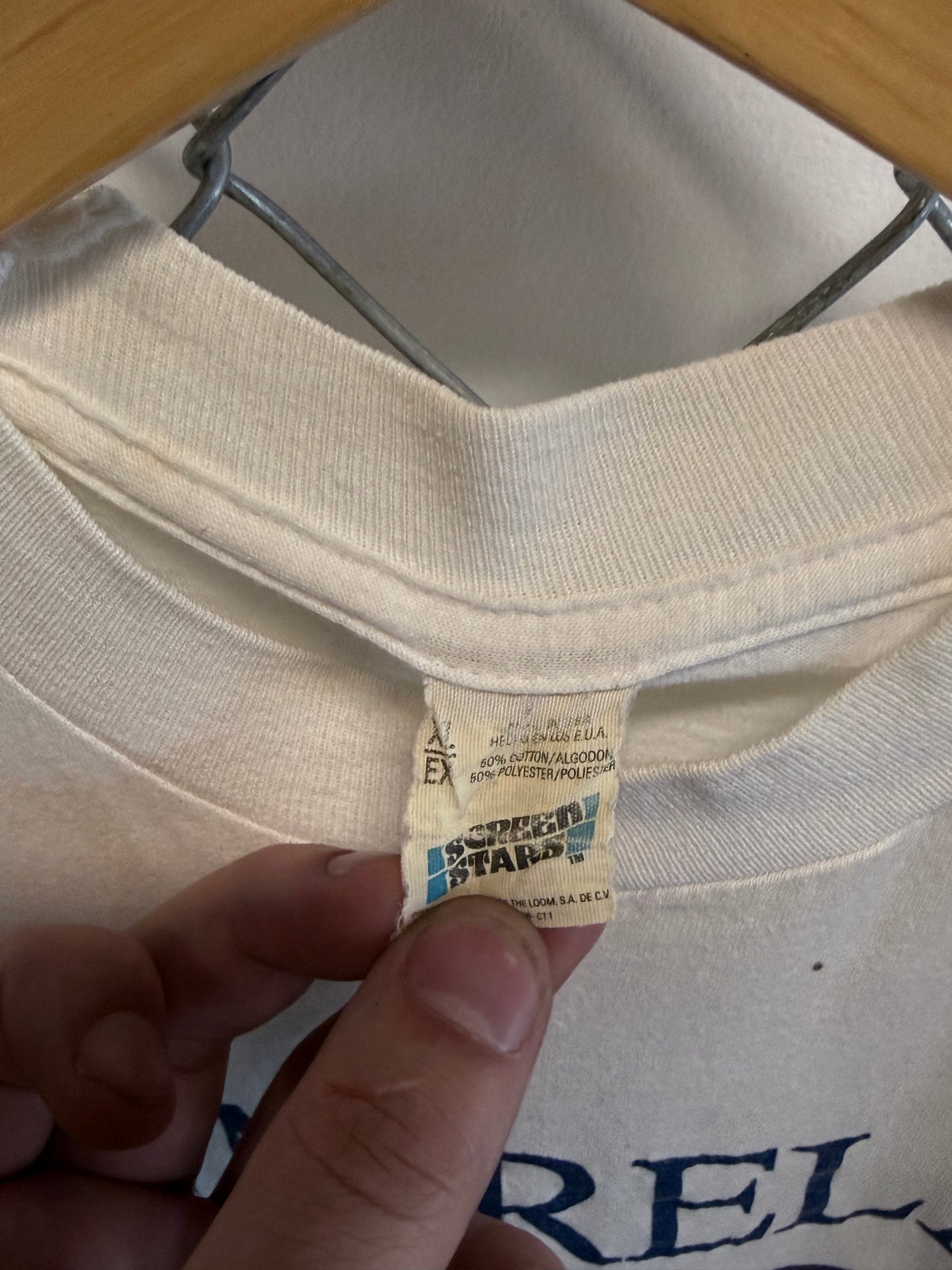 Vintage 1995 Penn Relays Marathon Graphic Tee Size Large