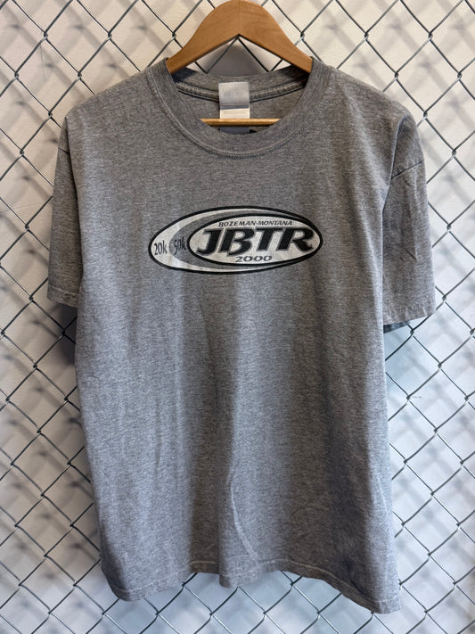 Vintage Y2K Bozeman Montana JBTR Marathon Graphic Tee Size Large