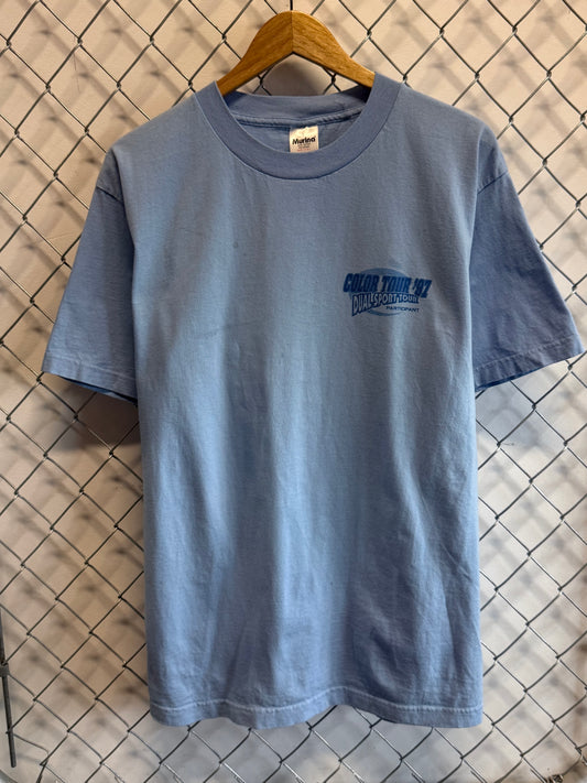 Vintage 1997 Dual Sport Motor Tour Graphic Tee Size Large