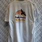 Vintage Y2K Bozeman Montana Big Sky Adventure Graphic Tee Size Large