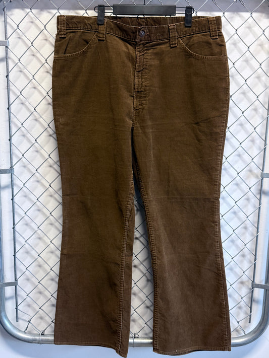 Vintage Levi's Brown Corduroy Pants Size 37x29
