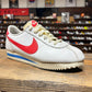 Vintage 80's Nike Cortez 'Forrest Gump' White Red Blue Size 6