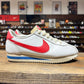 Vintage 80's Nike Cortez 'Forrest Gump' White Red Blue Size 6