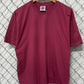 Vintage 90's Hanes Women's Her Way Pink Blank Tee Size Large