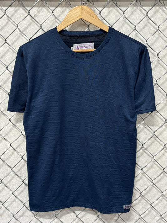 Vintage 90's Sylvan Peak Blue Blank Tee Size Medium