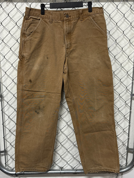 Vintage Carhartt Brown Carpenter Pants Size 34x30