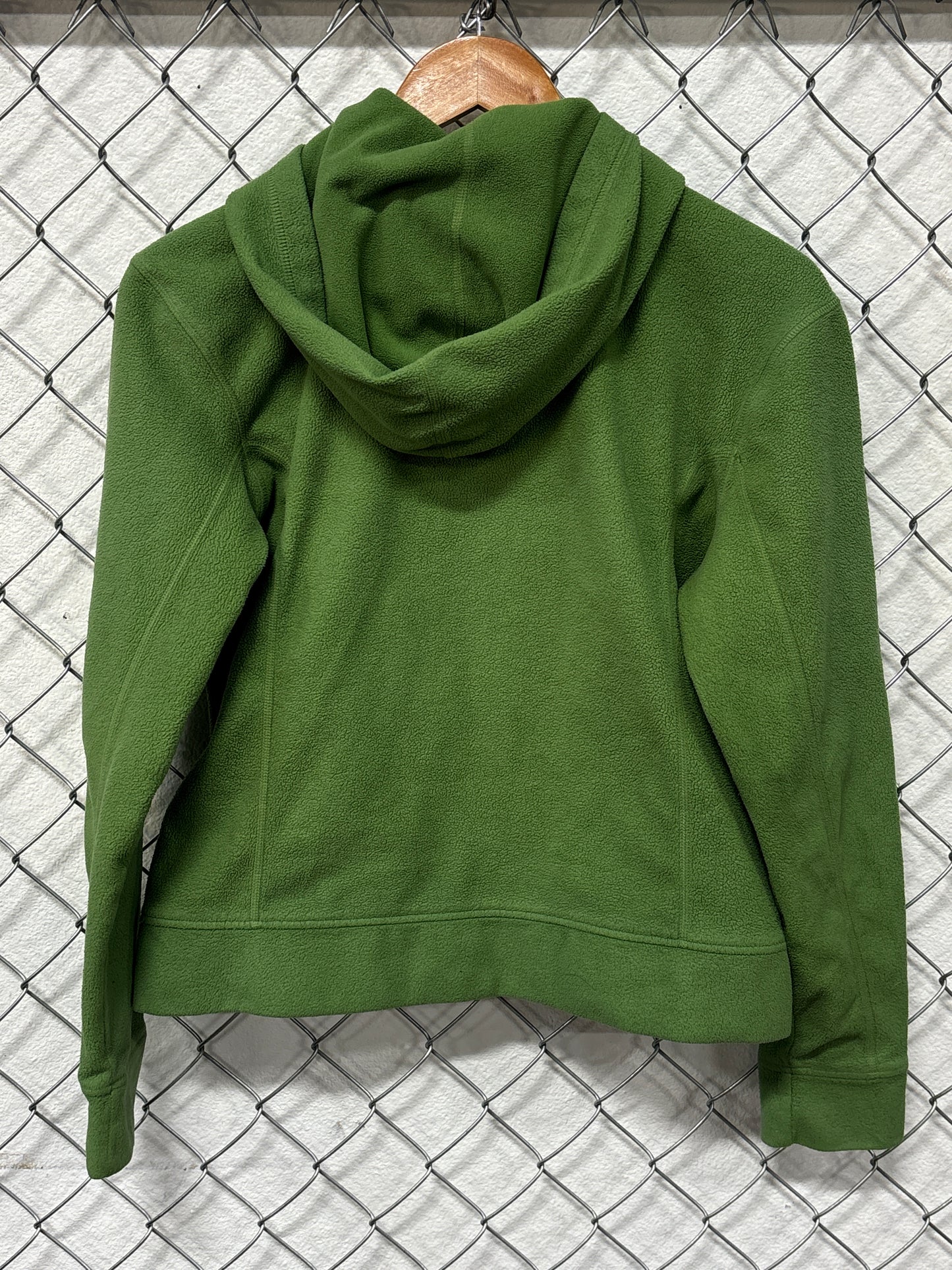 Patagonia Women's Green Full Zip Fleece Hoodie Size Medium