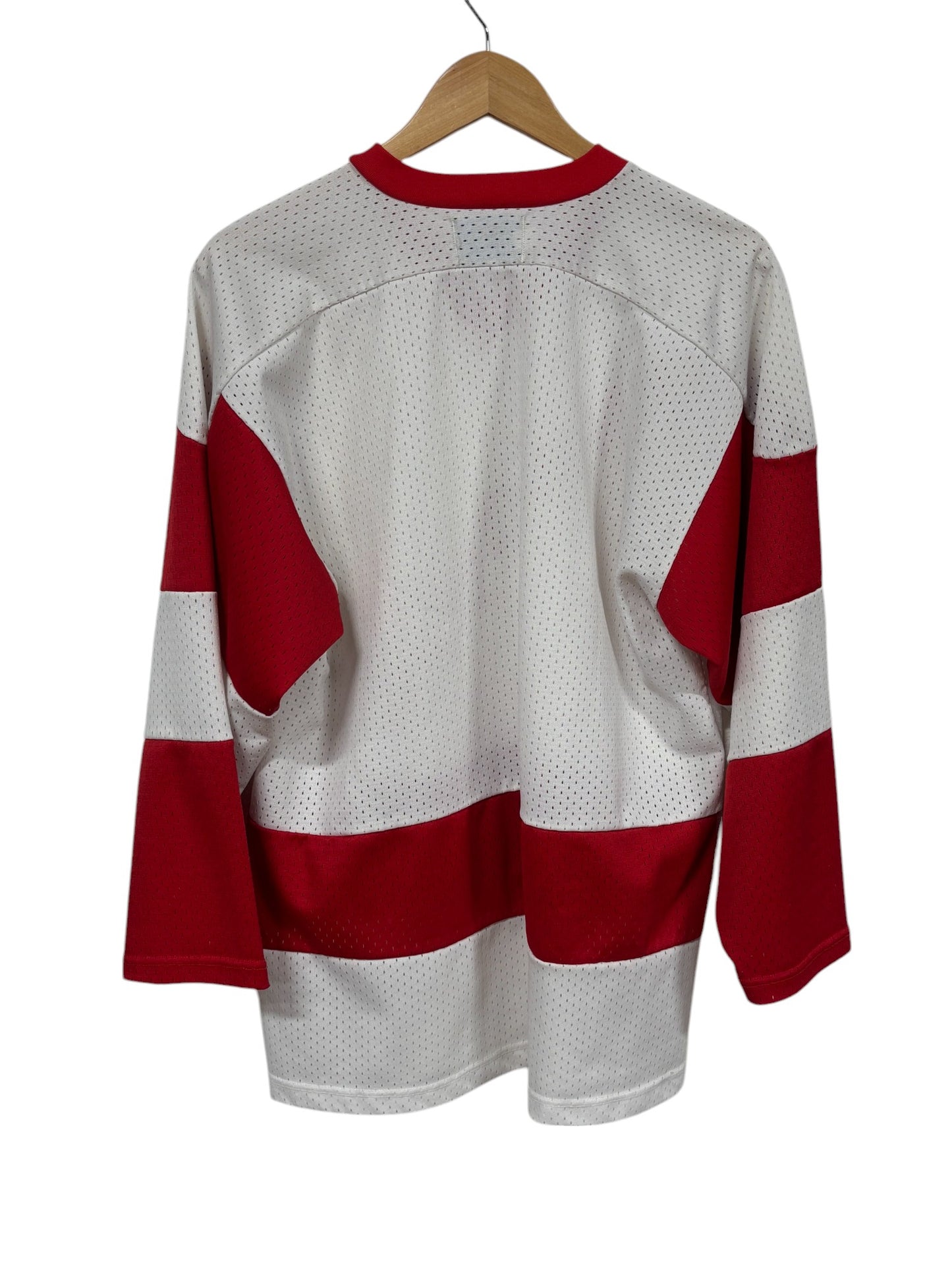 Vintage 90's Wisconsin Badgers NCAA Hockey Jersey Size Large