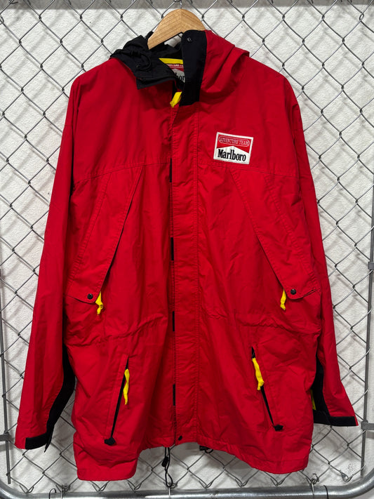 Vintage 90's Marlboro Adventure Team Hiking Parka Jacket Size XL