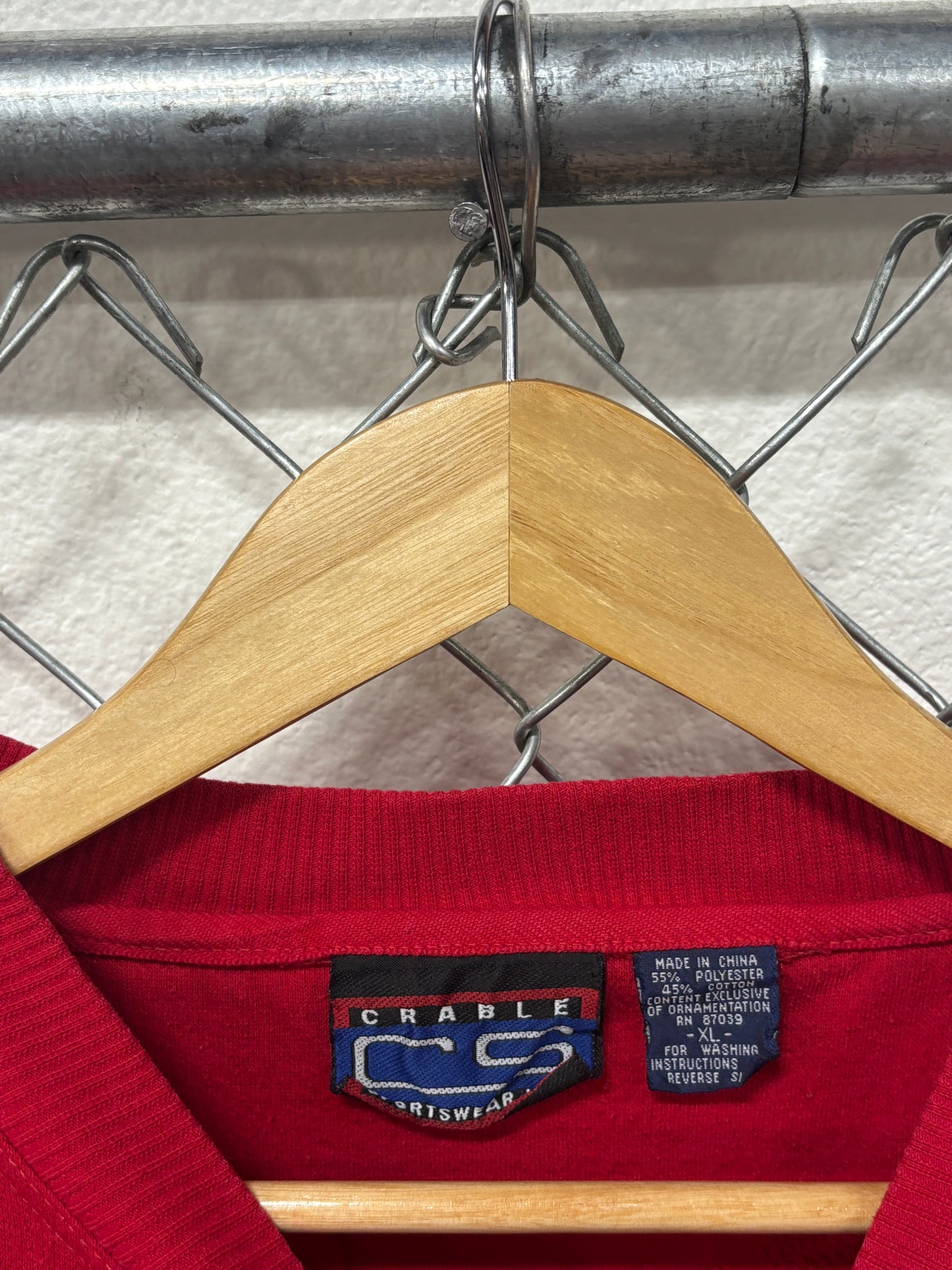 Vintage Las Vegas UNLV Runnin Rebels Collegiate Sweater Size XL