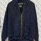 Harley Davidson 2010 Heavyweight Navy Blue Zip Up Hoodie Size XL