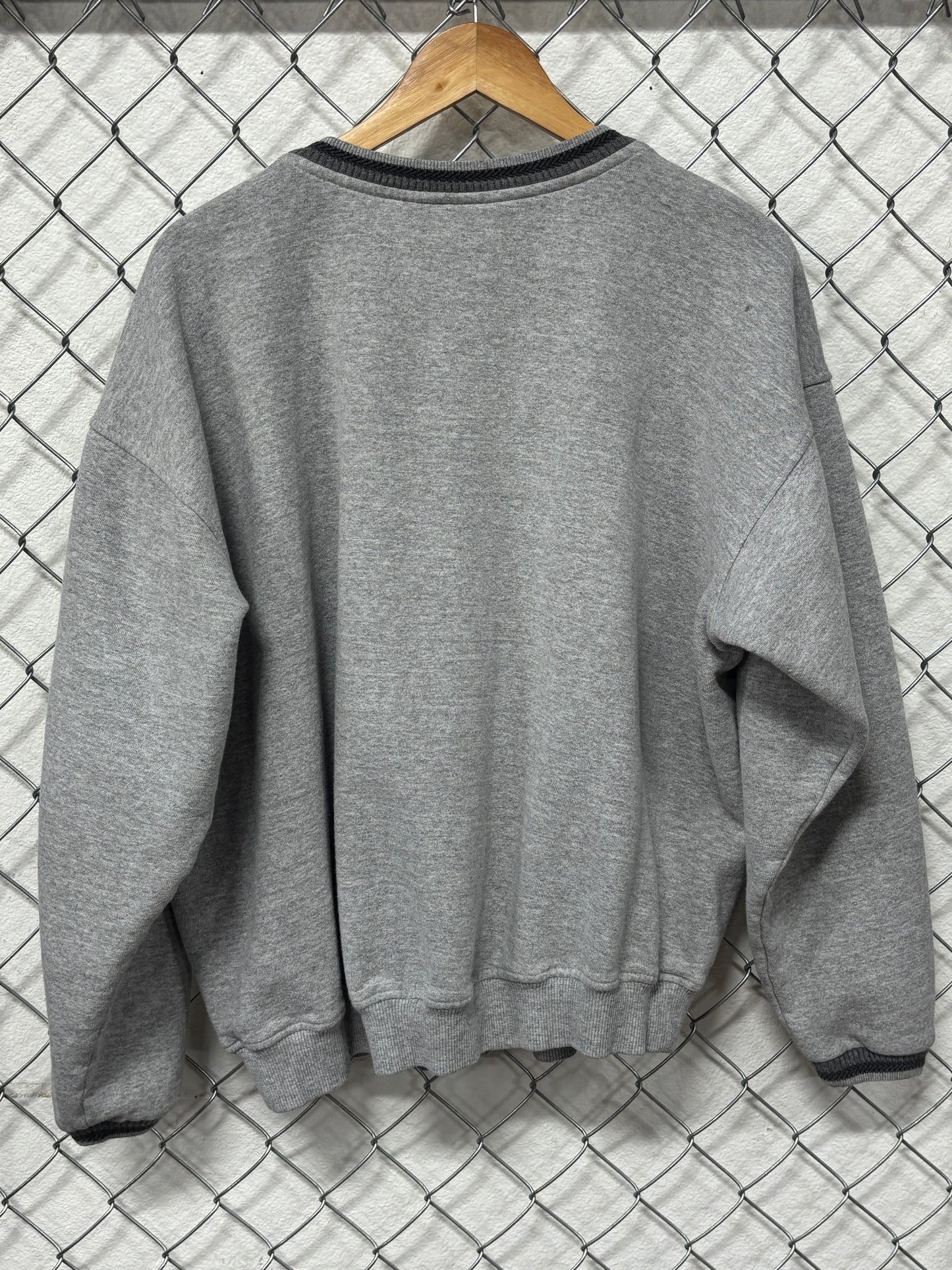 Vintage Gonzaga University Grey Crewneck Sweater Size XL