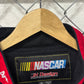 NASCAR Jeff Hamilton Jeff Gordon Black Red Racing Jacket Size XL
