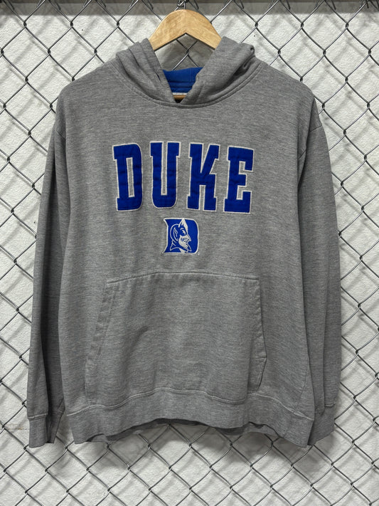Duke Collegiate Grey Hoodie Size Large