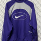Supreme SS25 Nike Collab Purple Zip Up Jacket Size Large