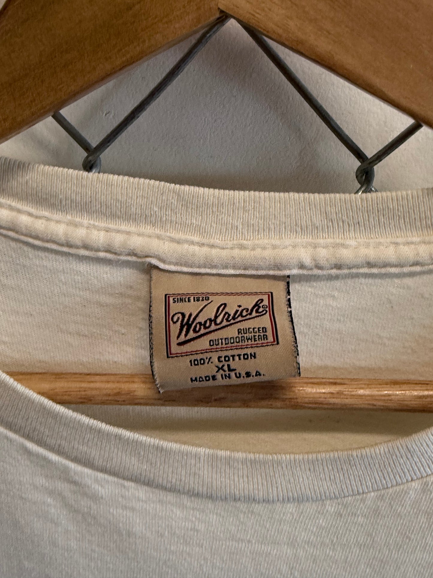 Vintage 90's Woolrich Vegetable Garden Graphic Tee Size XL