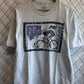 Vintage 90's Southwest Native Cycling Art Graphic Tee Size XL