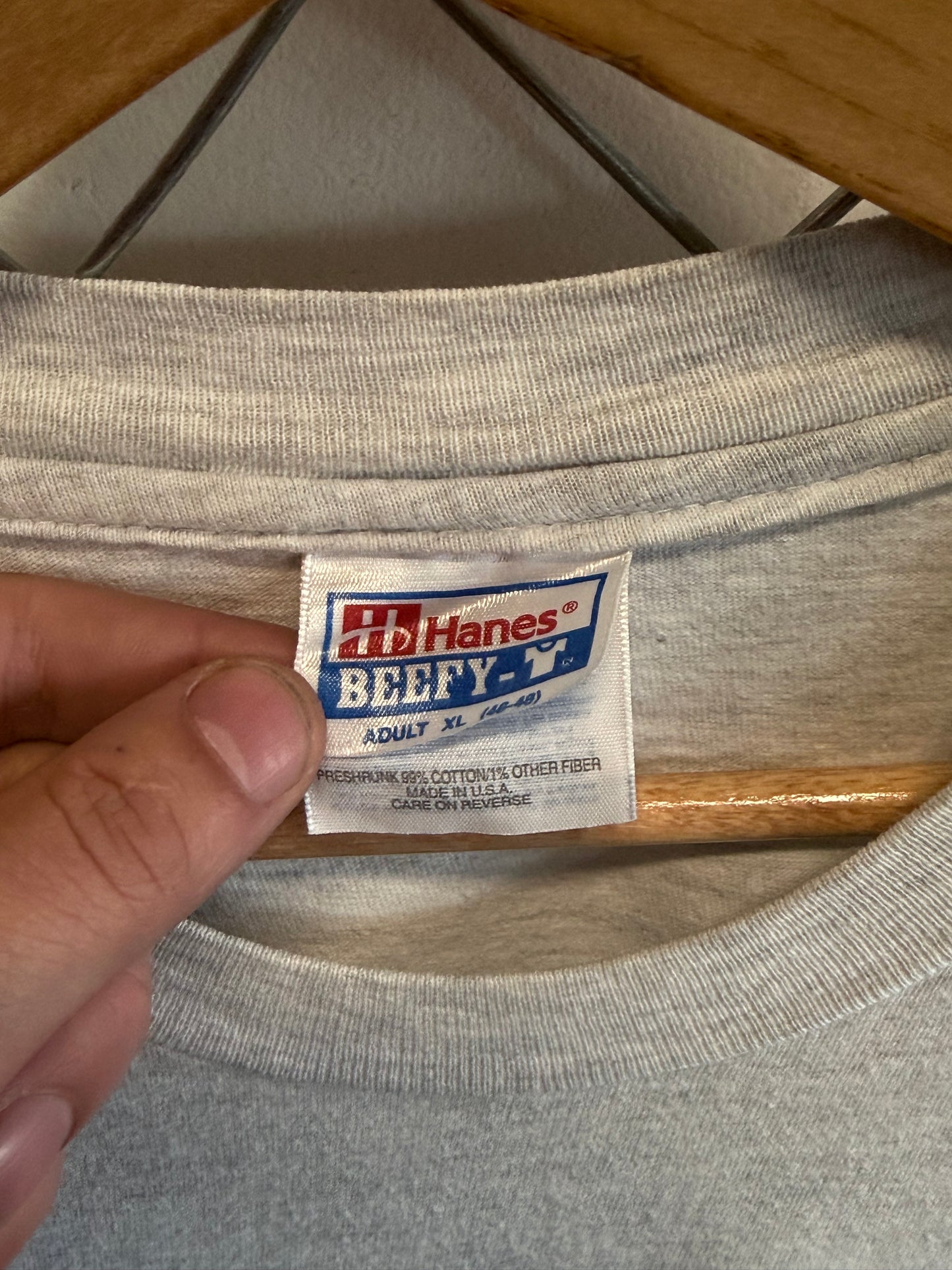 Vintage 90's Southwest Native Cycling Art Graphic Tee Size XL