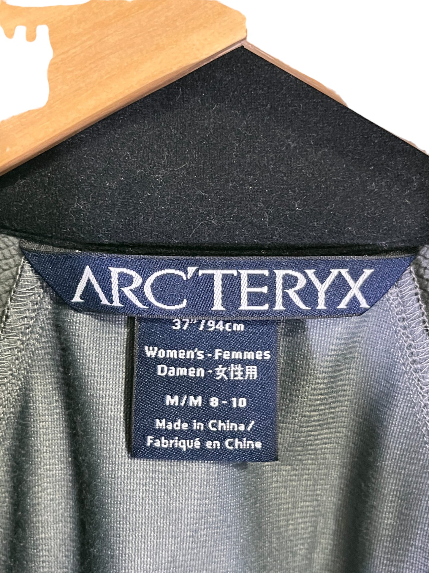 Arc'Teryx Venta Black Full Zip Windstopper Shell Vest Size Medium (Women's)