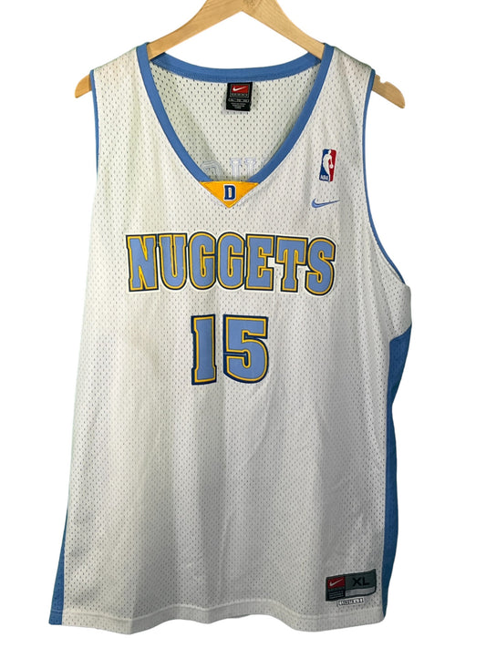 Vintage Nike Carmelo Anthony Denver Nuggets Basketball Jersey Size XL