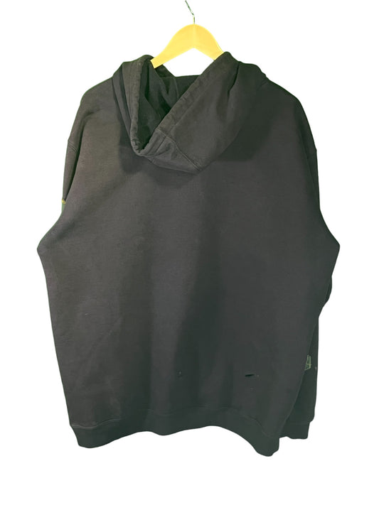 Carhartt Upcycled Cargo Vest Dark Purple FR Hoodie Size XL