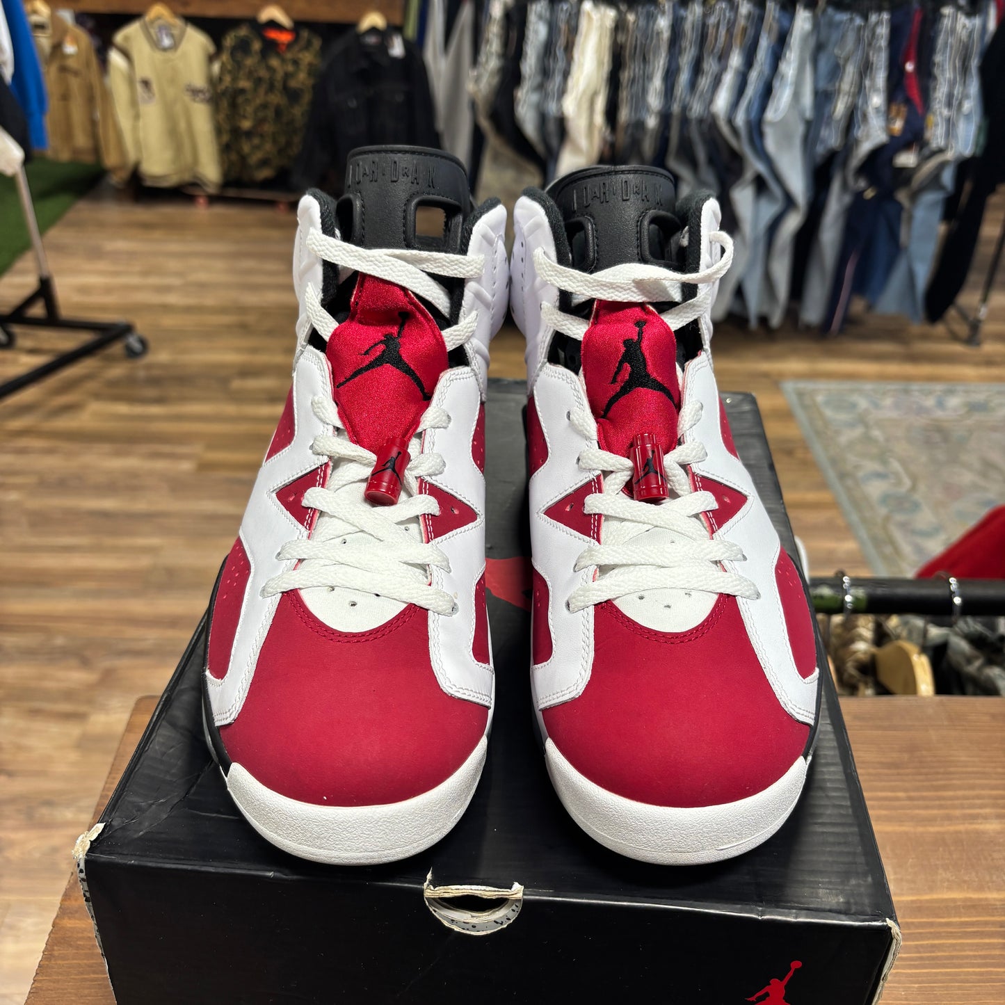 Jordan 6 'Carmine (2014)' Size 10