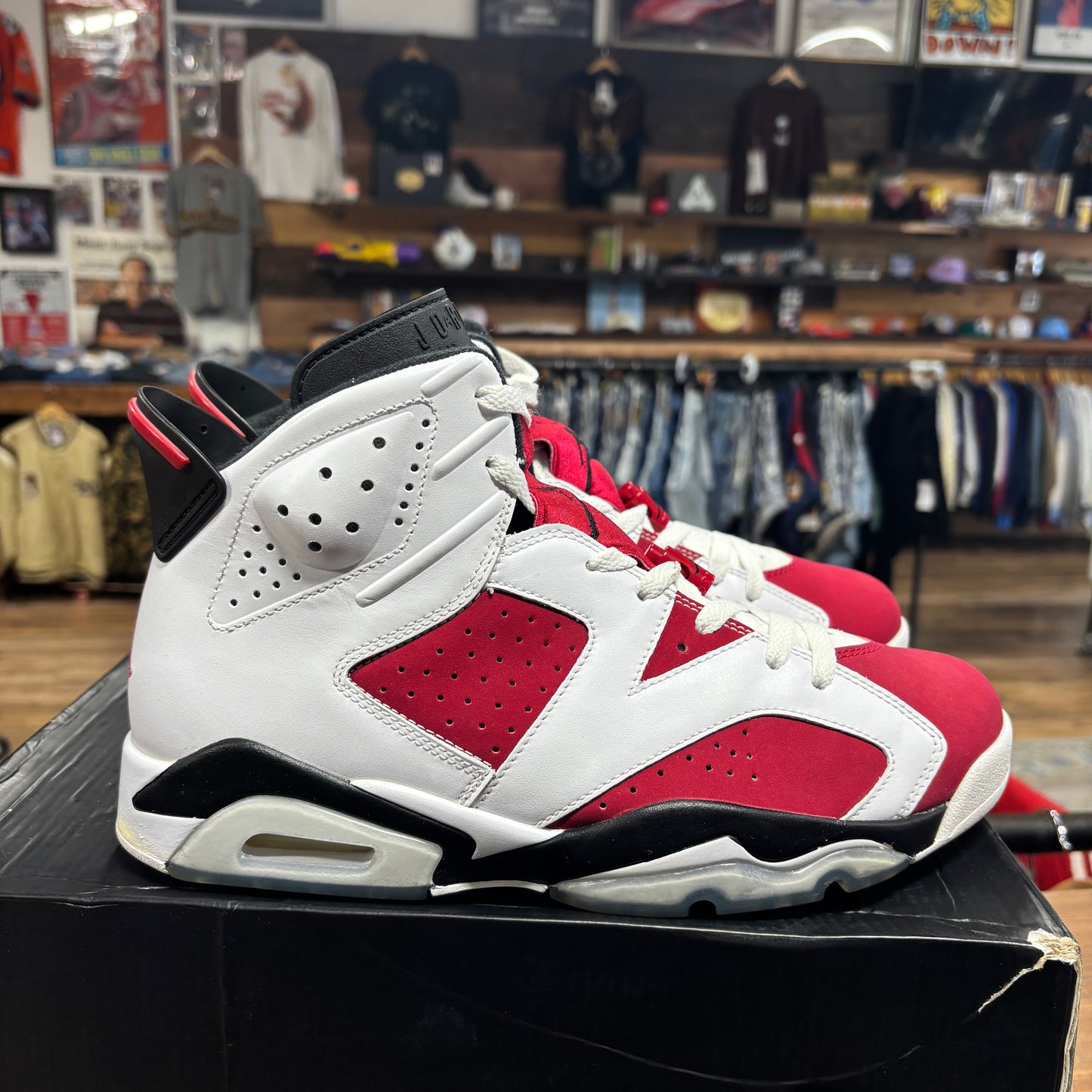 Jordan 6 'Carmine (2014)' Size 10