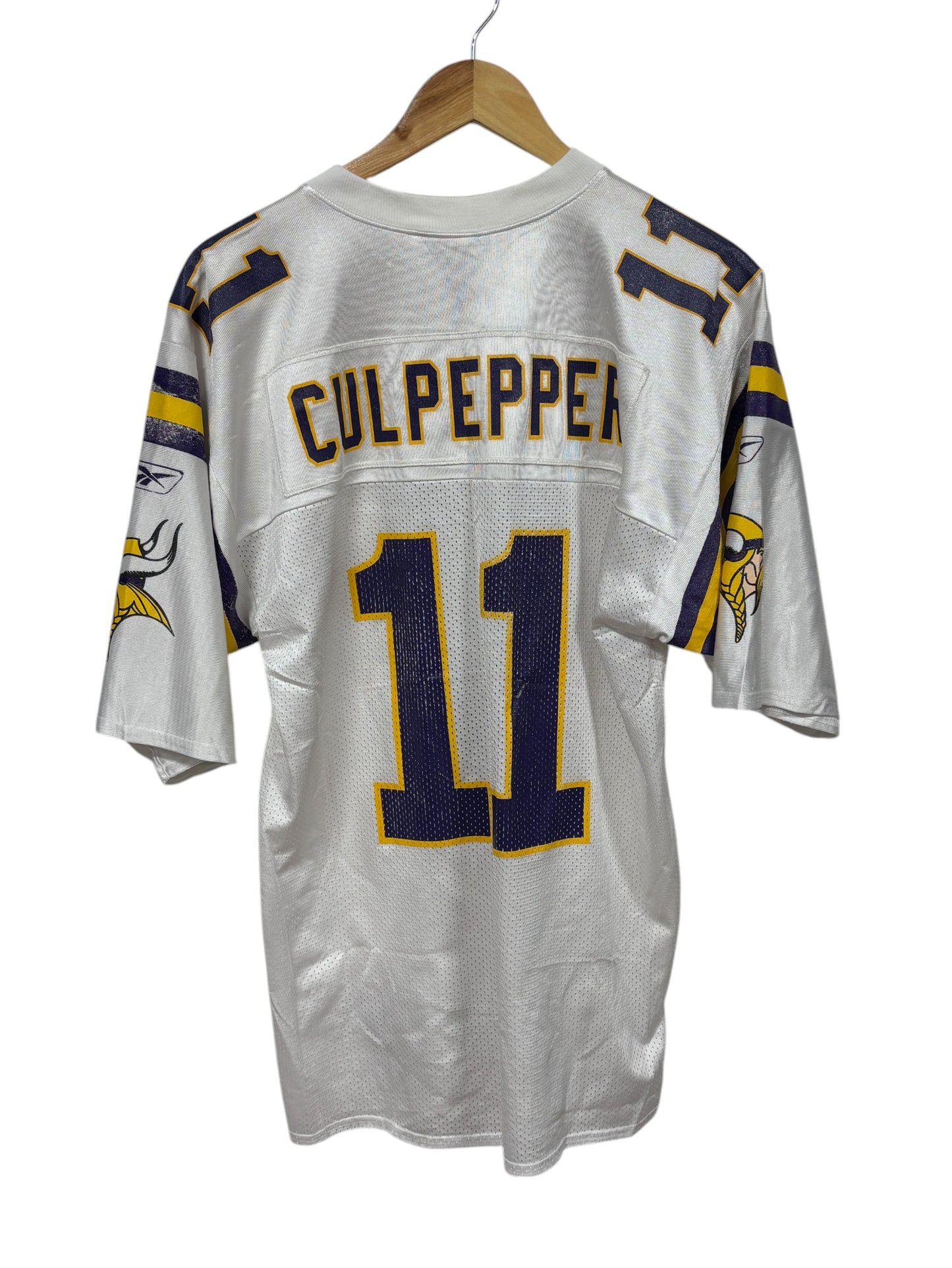 Vintage Reebok Dante Culpepper Minnesota Vikings Jersey Size Medium