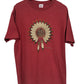 Vintage 90's New Mexico Tribal Art Graphic Tee Size XL