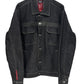 Vintage 90's JNCO Jeans Black Denim Trucker Jacket Size XL