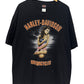 Vintage Harley Davidson Beartooth Billings MT Biker Tee Size XXL