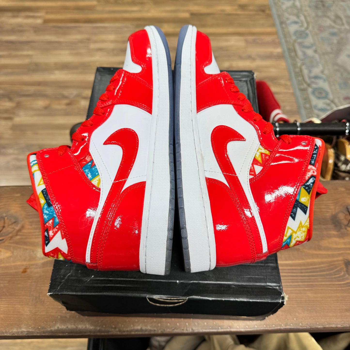 Jordan 1 Mid 'Barcelona Sweater' Size 10.5