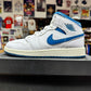 Jordan 1 Mid 'Industrial Blue' Size 6Y